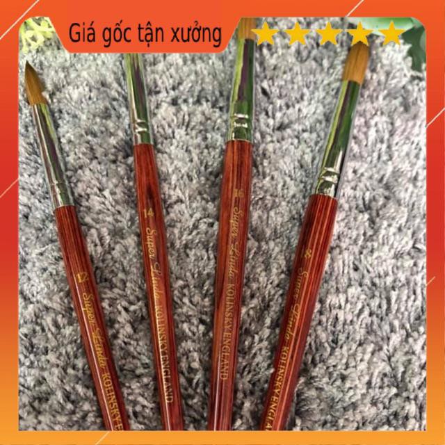 [Giảm Sốc] Cọ đắp bột chuẩn lông chồn Super Linda