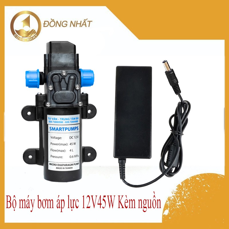 [TUẦN LỄ VÀNG][giảm ngay 5% khi nhập mã]Bộ máy bơm áp lực 12v 45w,hỗ trợ kỹ thuật trọn đời