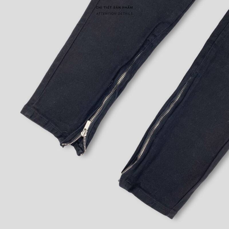 Quần jeans nam nữ cao cấp biker Q597 by COCCACH