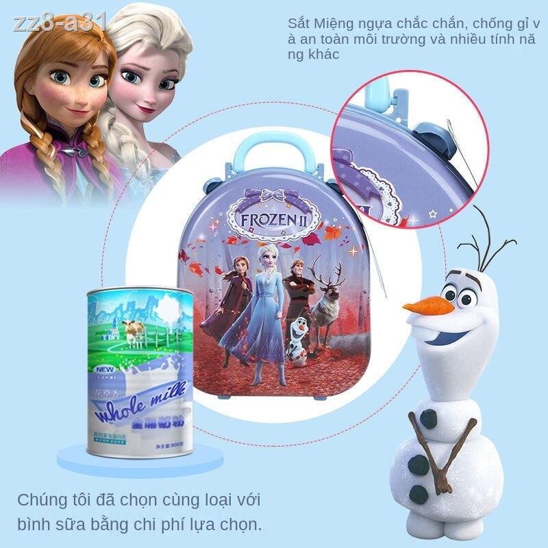 [hàng mới]đồ chơi nhà trẻ em Frozen 2 vali Aishaai hộp mỹ phẩm cho bé gái 3-6 tuổi [Gửi vào ngày 28 tháng 7]