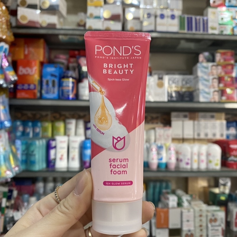 Sữa Rửa Mặt Trắng Hồng Pond's White Beauty 50g