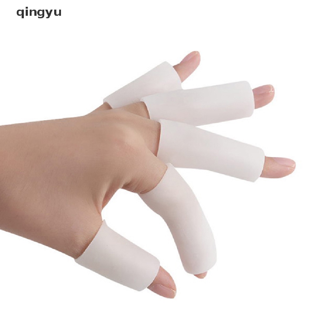 Bộ 5 Ống silicone gel Bảo Vệ Ngón Chân Giảm Đau