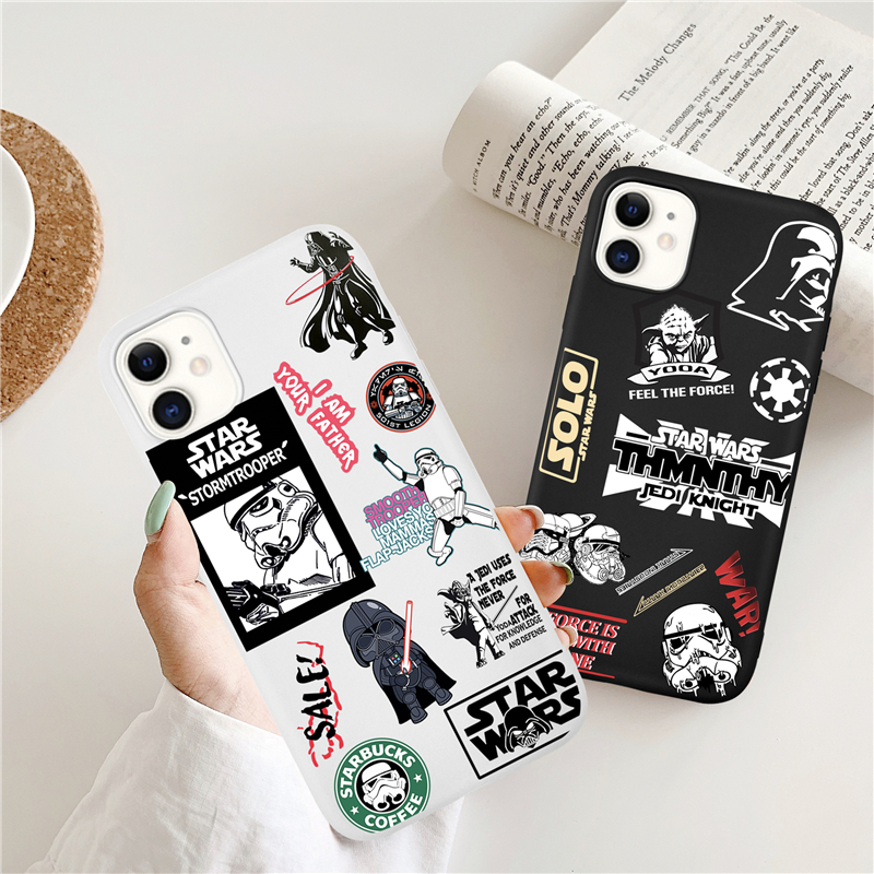 Ốp lưng TPU họa tiết Star wars cho Iphone 11 11pro 11promax 6 6s 7 8 X Xs Xr Xsmax Se (2020) | BigBuy360 - bigbuy360.vn