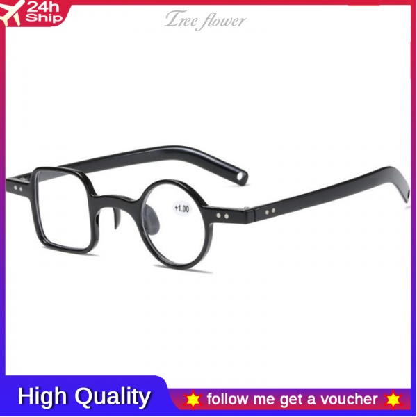 💥🎁Hộp đựng kính miễn phí 🎁💥Kính đọc sách tròng tròn và vuông thời trang +1.0 +1.5 +2.0 kiểu dáng thời trang