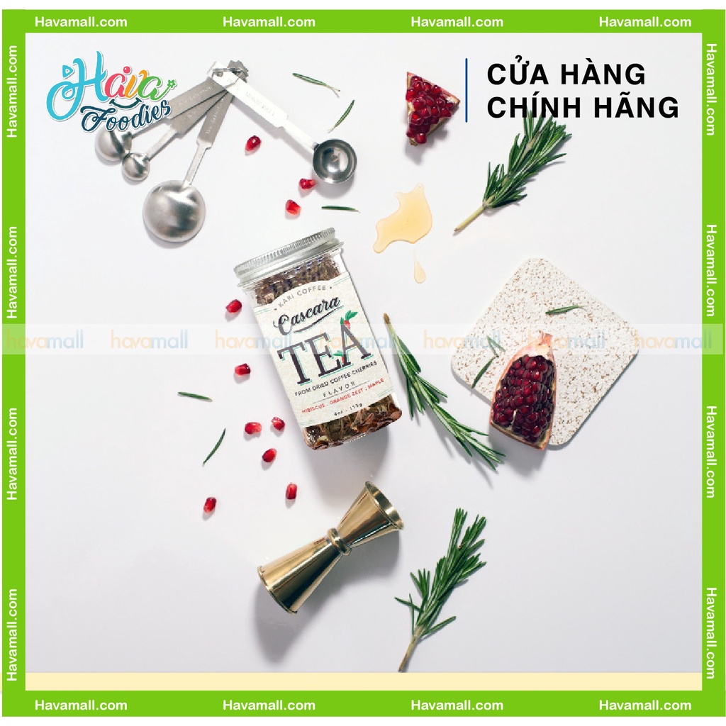 [HÀNG CHÍNH HÃNG] Trà Cascara Havafood 113gr - Coffee Cherry Tea