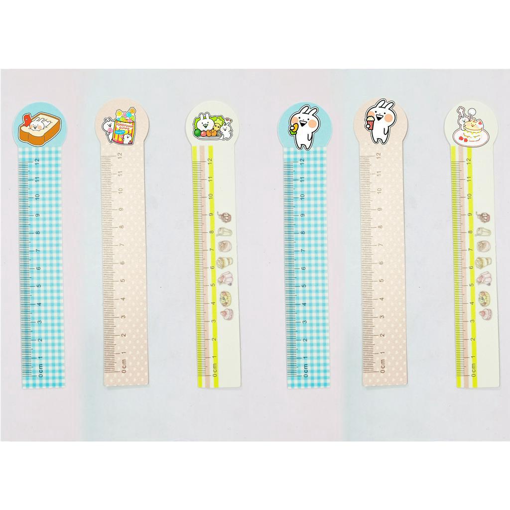 Thước kẻ dẻo usagyuuun TPP19 thước kẻ 12 cm cute dễ thương hoạt hình thần tượng