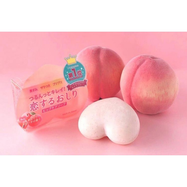 Xà Phòng Pelican Làm Giảm Mụn Và Thâm Mông 80g Hip Care Soap Peach