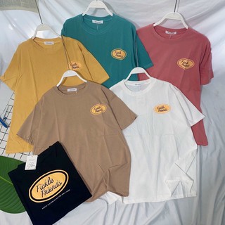 👉áo phông tay lỡ chất cotton có hình👈