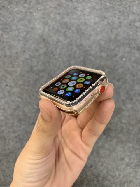 ỐP VIỀN ĐÍNH ĐÁ DÀNH CHO APPLE WATCH 38/40/42/44