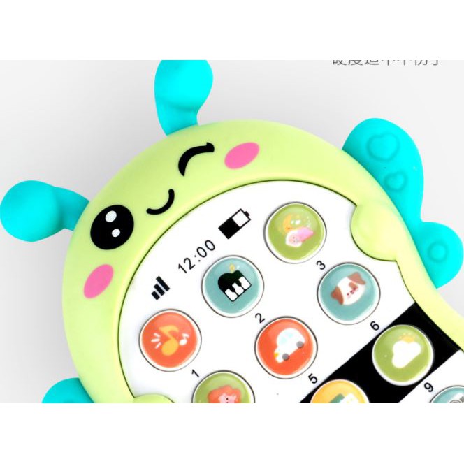 Điện thoại di động đồ chơi đa năng an toàn hỗ trợ giáo dục song ngữ cho trẻ em