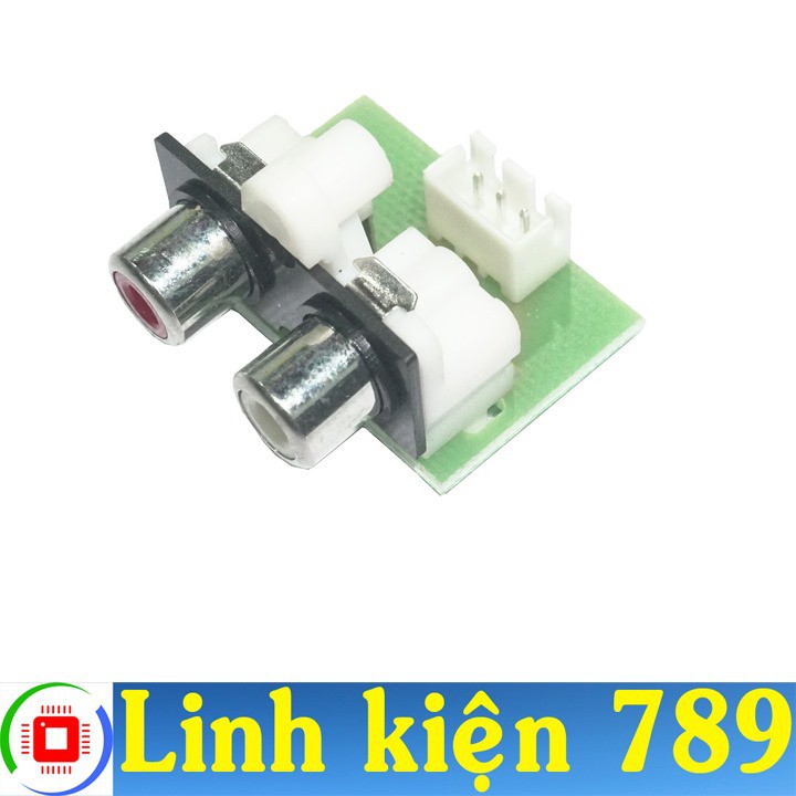 Jack AV ra 2 kênh / 4 kênh AV ra jack XH2.54-3P  - Linh kiện 789