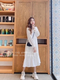 VÁY BABYDOLL KÈM CỘT TÓC