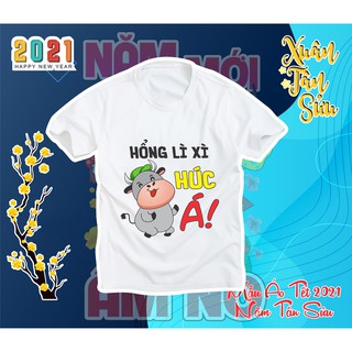 Áo Thun Cotton Tay Ngắn In Logo Tết - Full Size Nam, Nữ - Trẻ Em Hình 15