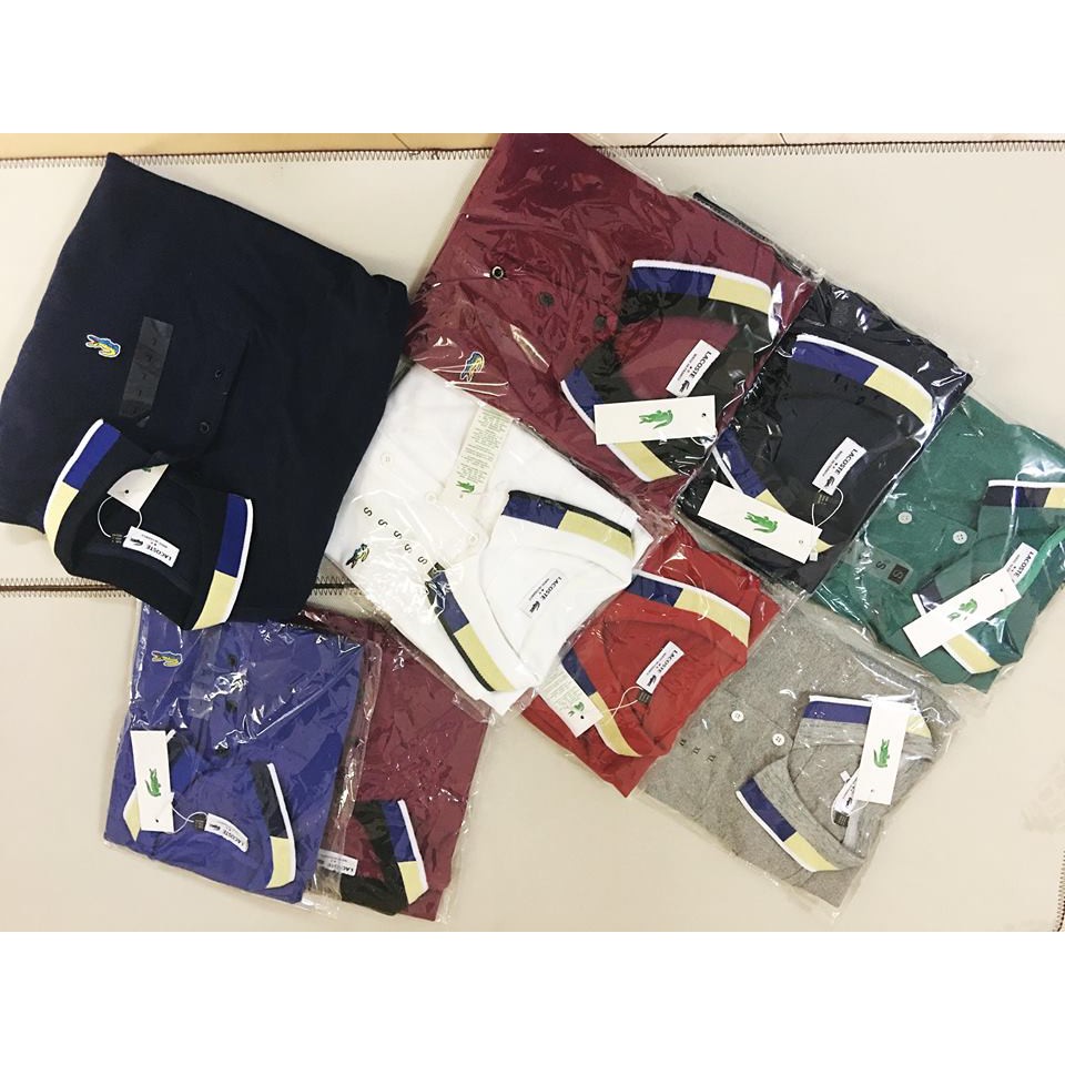 Áo thun cá sấu siêu phẩm hàng xuất dư