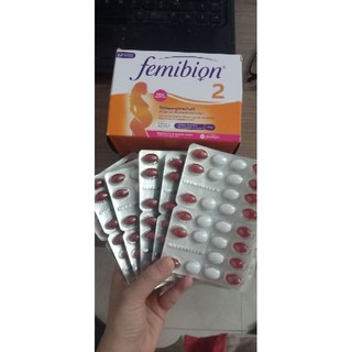 FemiBion 2_ vỉ lẻ uống trong 1 tuần.