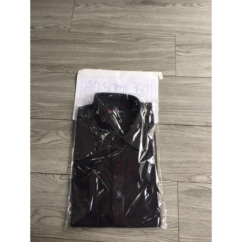 áo sơ mi nam Đen không nhăn SMT001-Dáng ôm Hàn Quốc Body | BigBuy360 - bigbuy360.vn