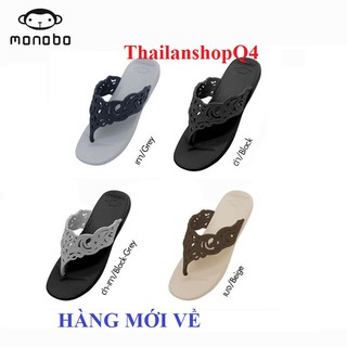 HCM- Dép Thái Lan nữ xỏ ngón quai họa tiết siêu nhẹ MONOBO moniga 5.3