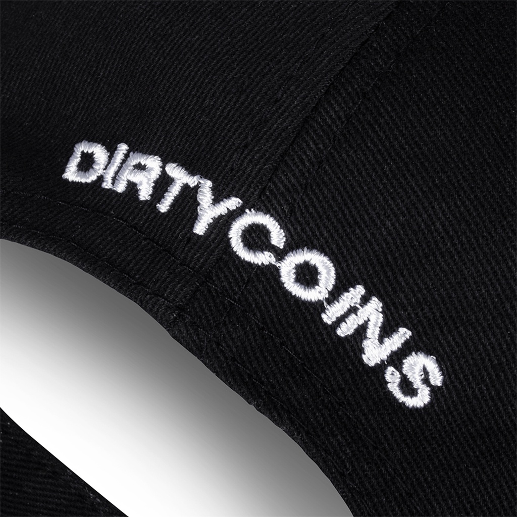 DirtyCoins Nón Star Logo Cap - Black