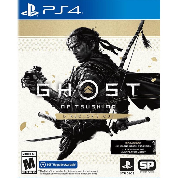 Đĩa Game Ghost of Tsushima Director's Cut - PS4