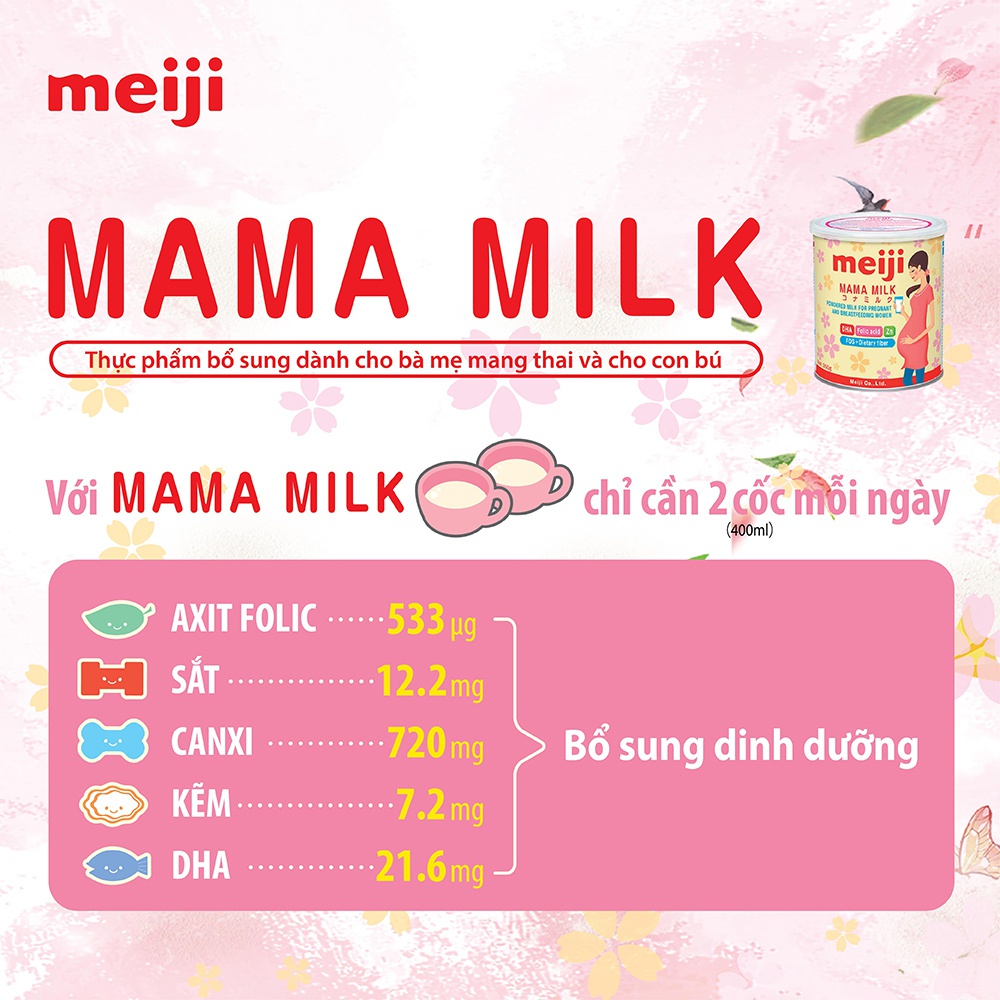 Sữa bầu Meiji Mama 350g