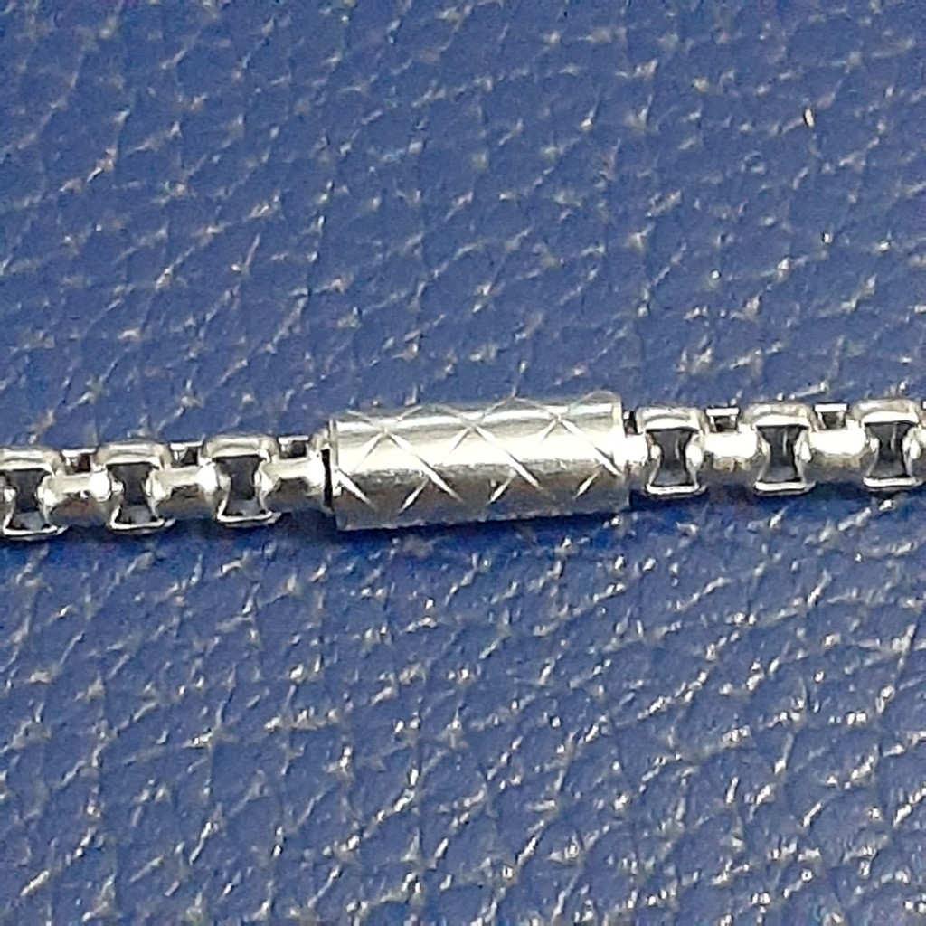 Lắc tay inox bông dừa bọc khoanh cách điệu khóa xịn siêu đẹp, chuẩn thời trang