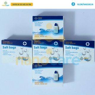 Muối khô rửa mũi Nanocare