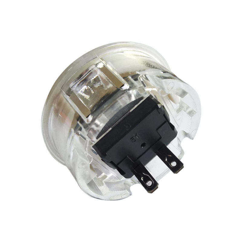Nút Nhấn Chơi Game Trong Suốt Thay Thế 30mm Tích Hợp Micro Cho Jamma