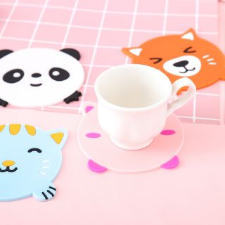 Miếng lót li,cốc silicon nhiều mẫu