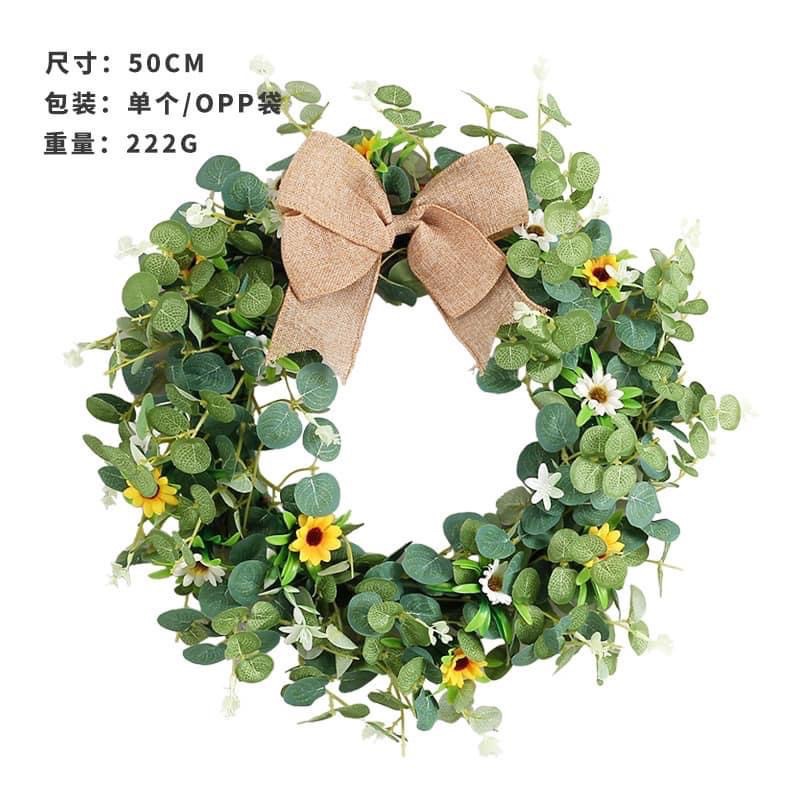 Cành lá táo rời, cắm điểm hoa lụa, hoa handmade, trang trí phòng