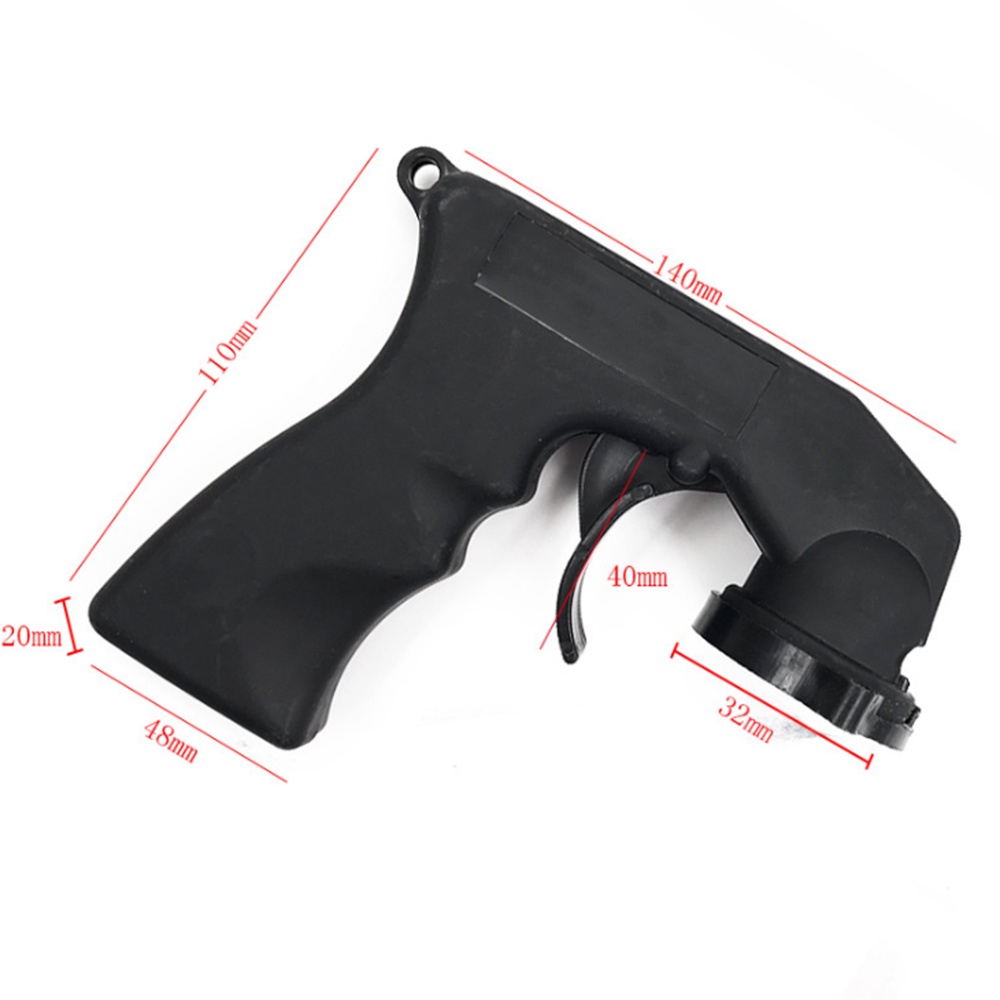 Chăm sóc sơn Aerosol Súng phun Xử lý Bộ điều hợp phun với đầy đủ Grip Trigger Khóa cổ xe Công cụ sơn bảo dưỡng ô tô