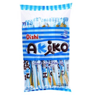 Bánh AKiko oshi  5 vị ( 1 gói 8g * 20 chiếc )