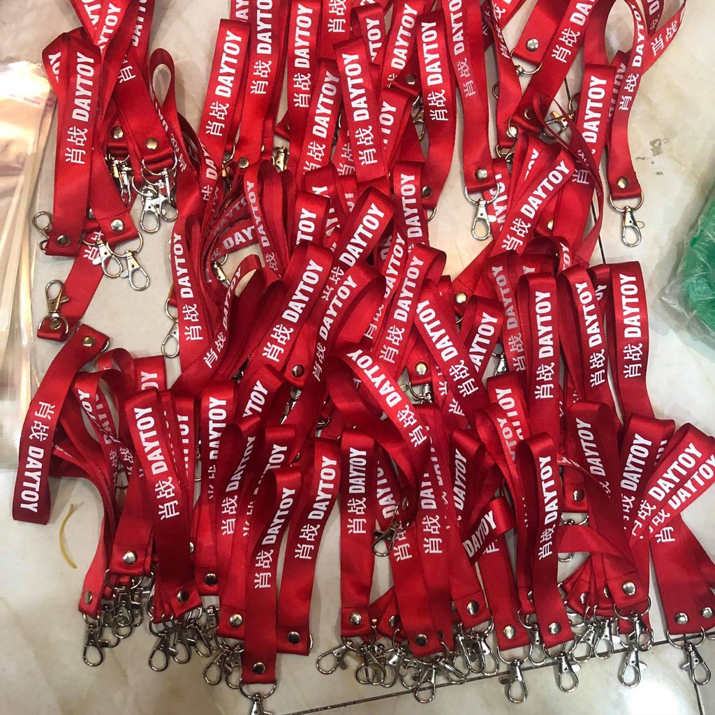 [IN LỤA] 150 dây đeo thẻ - Nametag in theo yêu cầu