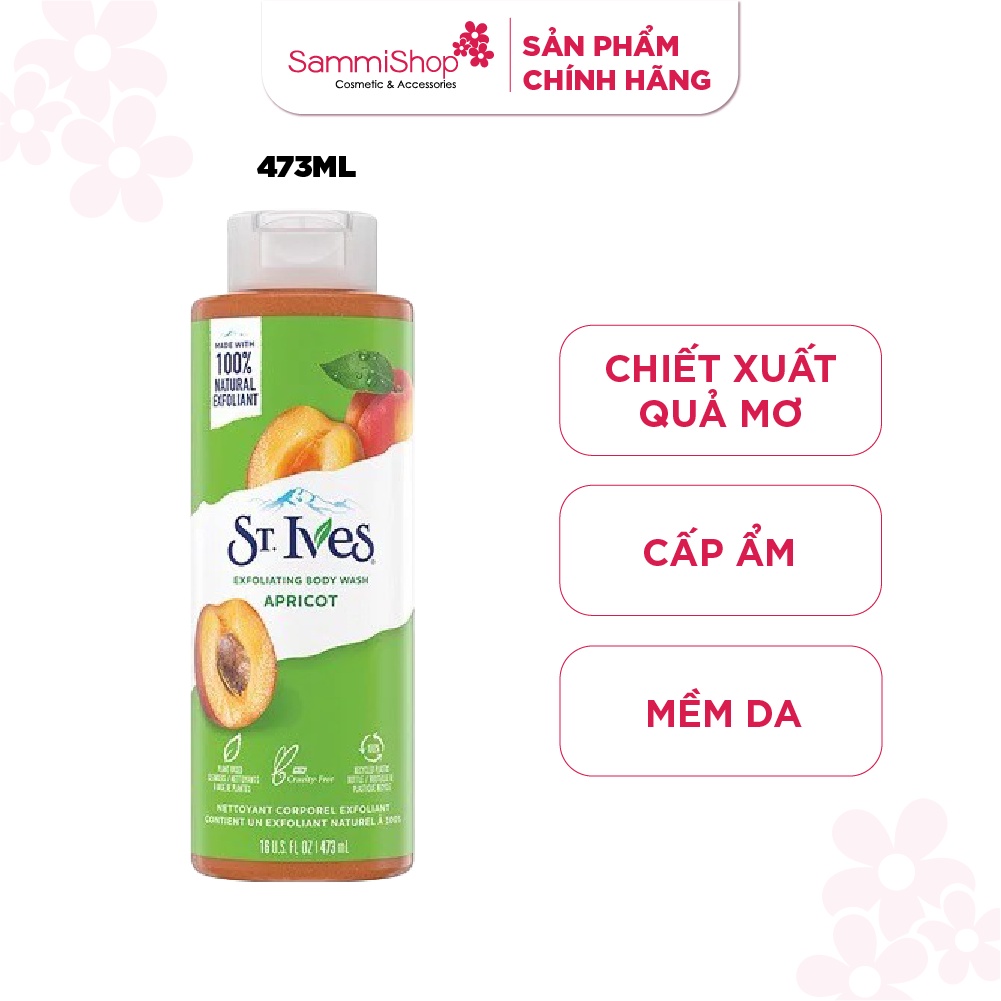 Sữa Tắm St.Ives Dưỡng Da Body Wash