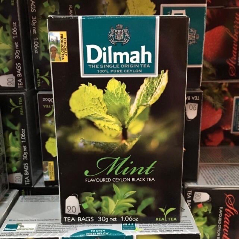 Trà Dilmah dâu, bạc hà, đào
