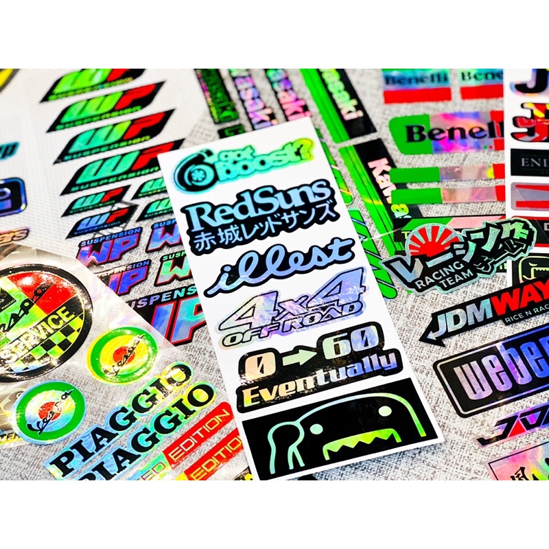 Set Tem Sticker màu hologram cực đẹp ✌