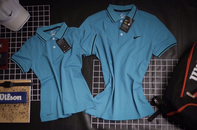 Áo Polo Nữ Tay Ngắn Thể Thao Chơi Tennis Golf Cầu Lông Áo Cặp ( Nam & Nữ ) Chất Lỗ Kim Cá Sấu - BOMB52 | BigBuy360 - bigbuy360.vn