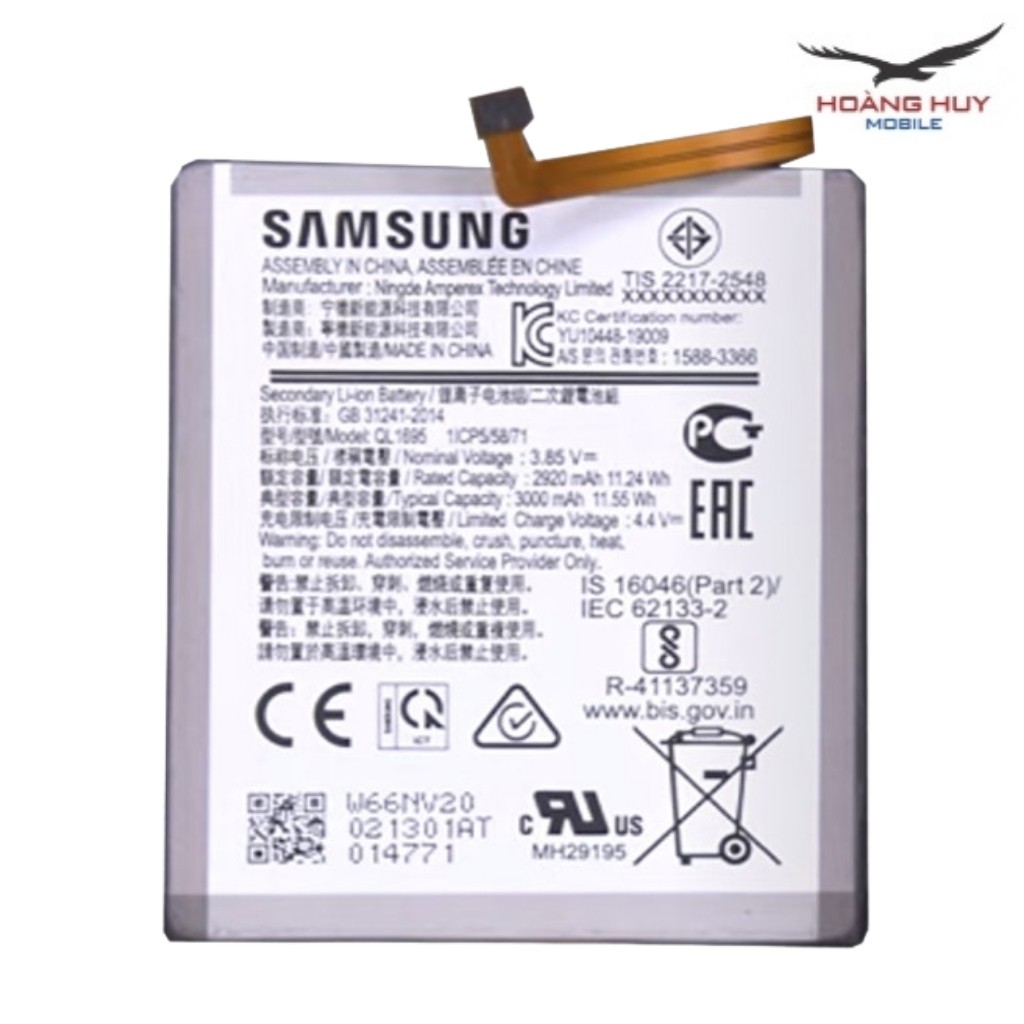 Pin Samsung Galaxy A01 / QL1695 Dung Lượng 3000mAh Zin Hàng Nhập Khẩu Bảo Hành 6 Tháng 1 Đổi 1