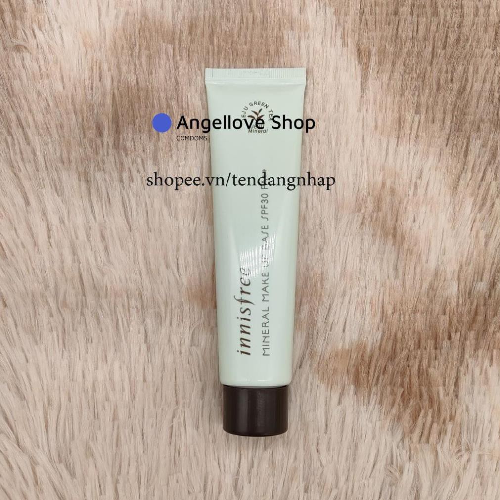 Kem Lót 4 Trong 1 Innisfree Mineral Make Up Base SPF30/PA++ 40ml điều chỉnh hiệu ứng tone da thiết yếu trong trang điểm | BigBuy360 - bigbuy360.vn