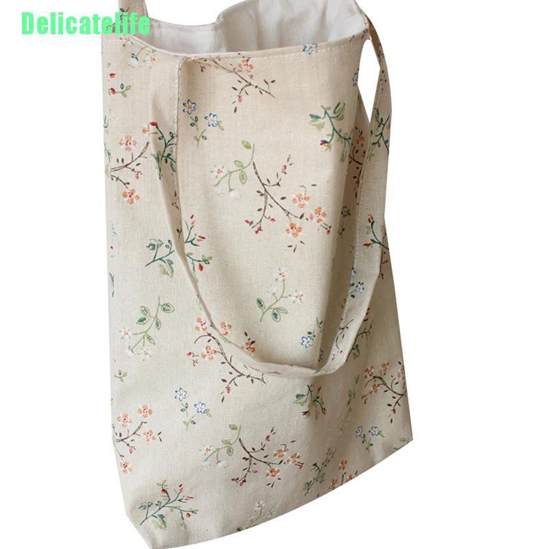 Túi Xách Nữ Vải Lanh Cotton Phong Cách Vintage