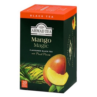 Trà Xoài Ahmad - Ahmad Mango Magic Tea 40g/20bags (túi lọc có bao thiếc - 20 túi/hộp)