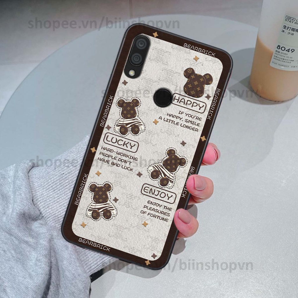 Ốp Xiaomi Redmi 7 hình gấu bear brick đẹp độc lạ, thời trang, cá tính
