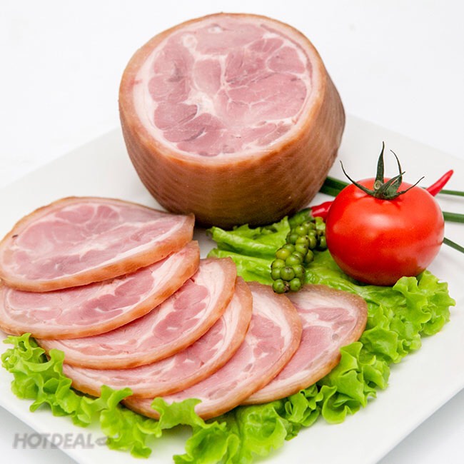 Giò Heo Rút Xương Ủ Muối Xông Khói Túi Chân Không 750gr