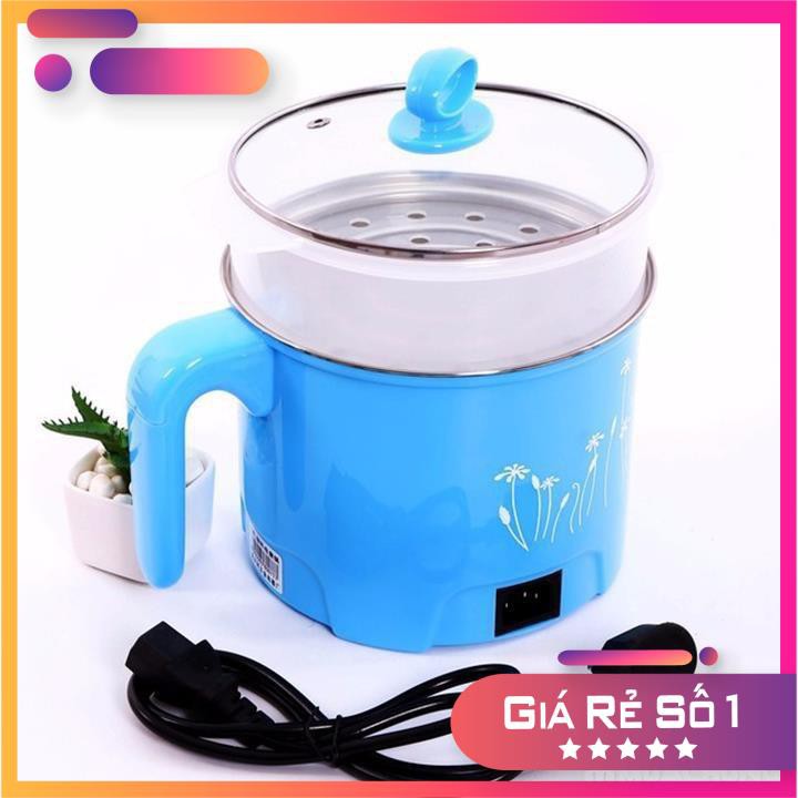 [ SIÊU KHUYẾN MẠI ] NỒI NẤU ĐA NĂNG SIÊU TỐC KÈM CHỨC NĂNG HẤP ĐỒ 2 TẦNG 18CM(1.8L). | BigBuy360 - bigbuy360.vn