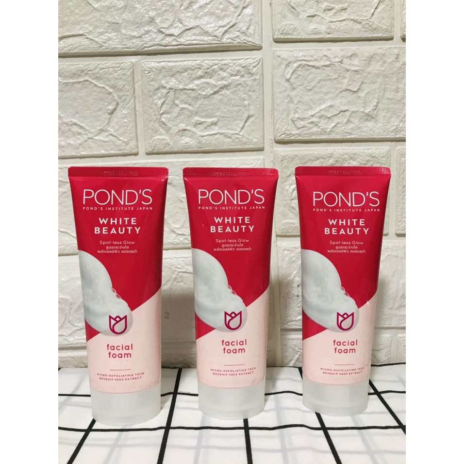 Sữa rửa mặt Pond's Ngăn Ngừa Lão Hóa Trắng Hồng Rạng Rỡ 100g