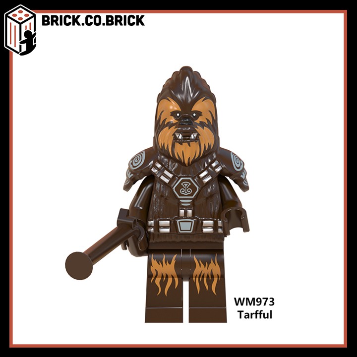 WM6091 - Đồ chơi lắp ráp mô hình minifigure lính non lego Star Wars- Chiến tranh giữa các vì sao- Obi Wan, Paz Vizla