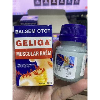 DẦU CÙ LÀ LỬA - CAO XOA BÓP NÓNG GELIGA Trọng lượng: 40gr