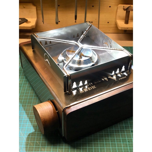 Tấm chắn gió - bếp gas Kovea cube