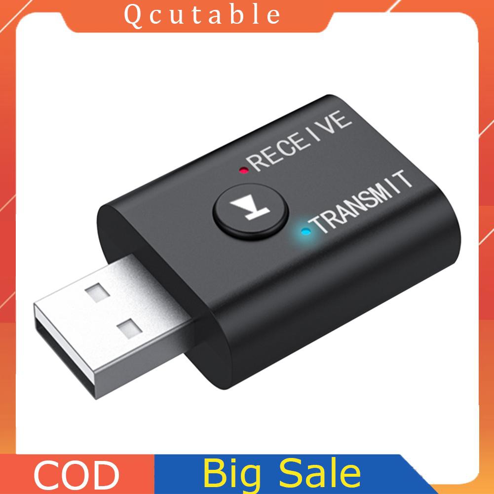 Bộ thu phát Dongle Bluetooth 5.0 không dây 2 trong 1 USB 3.5mm