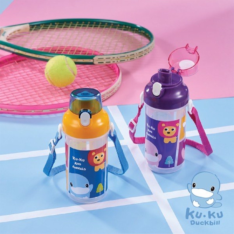 Bình uống nước cho bé Animals KU.KU Duckbill KU5602 -500ml