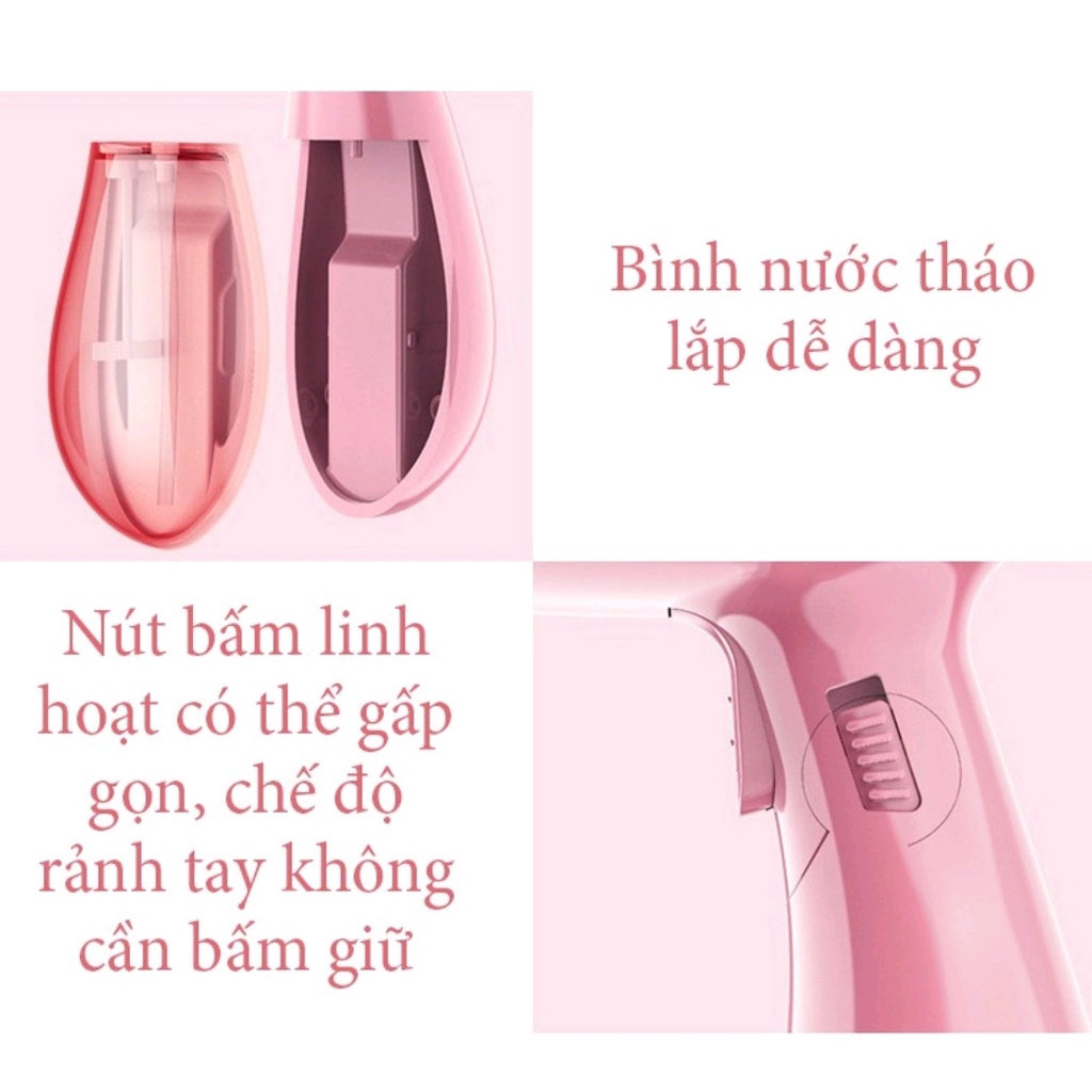 Bàn ủi hơi nước cầm tay, máy ủi hơi nước cầm tay chính hãng Sokany